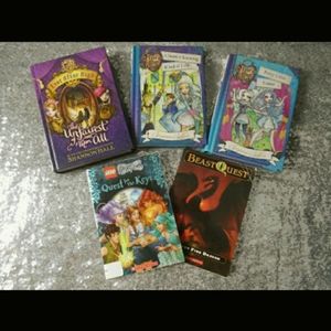 Lot of 5 Ever After High accelerated reader books